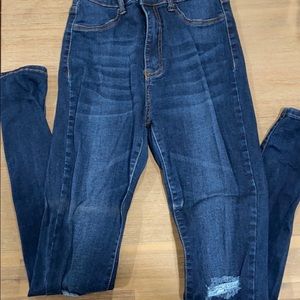 Fashion Nova Distressed Jeans